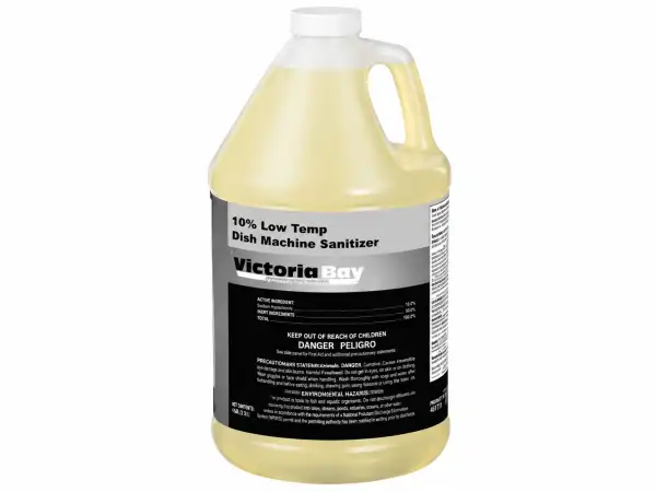 Low Temp 10% Dish Machine Sanitizer 1 GAL