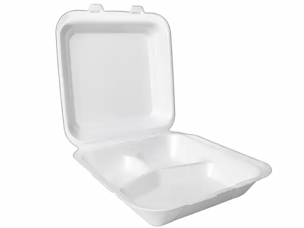 Take-Out Container Hinged With Dome Lid Small (SM)