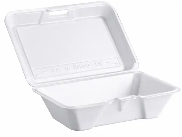 Take-Out Container Hinged with Dome Lid Medium (MED)