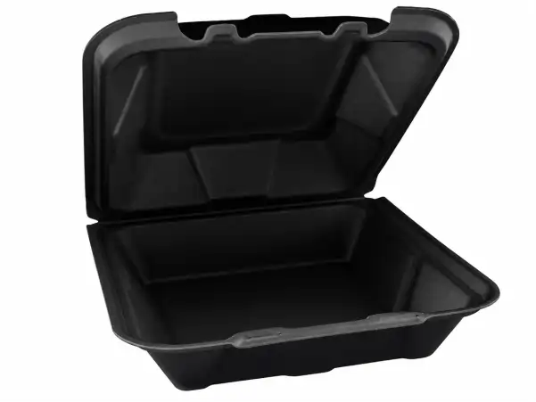 Take-Out Container Hinged Large (LG) 3 Compartment