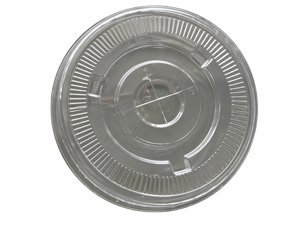 Lid Flat PET Clear For 10 OZ Cup