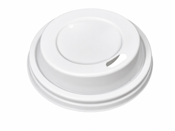 Lid Dome PS White