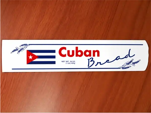 Cuban Bread Bag 5X3X24 IN
