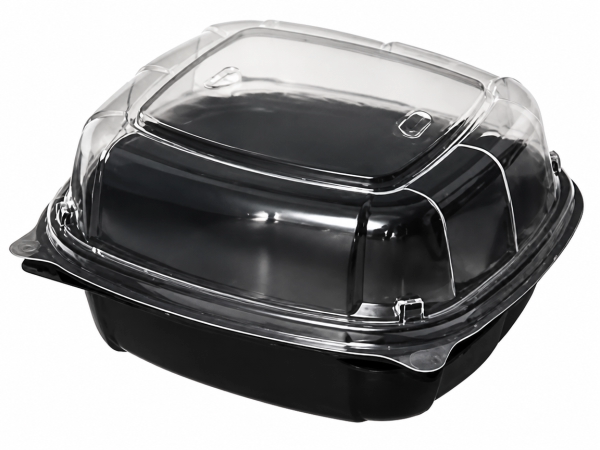 Take-Out Container Hinged 6X6X3 IN