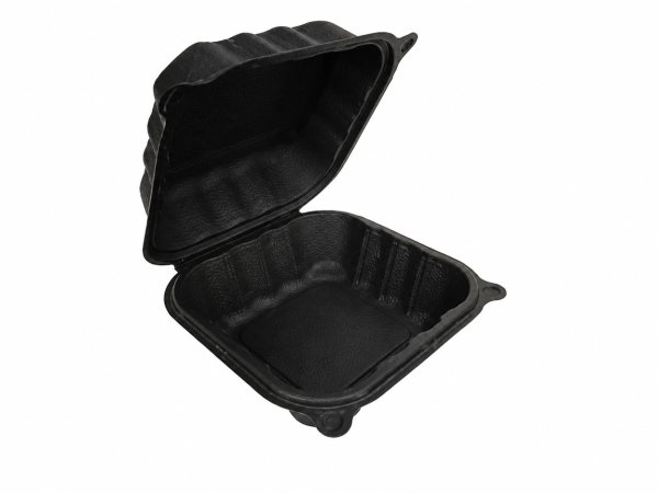 Take-Out Container Hinged 6X6X3.25 IN