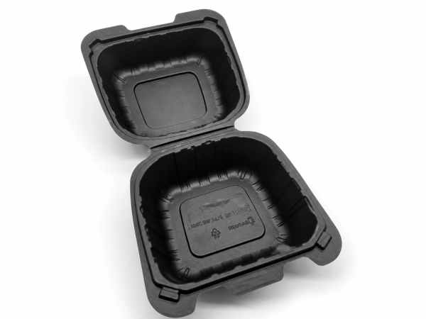 Take-Out Container Hinged 9X9X3 IN