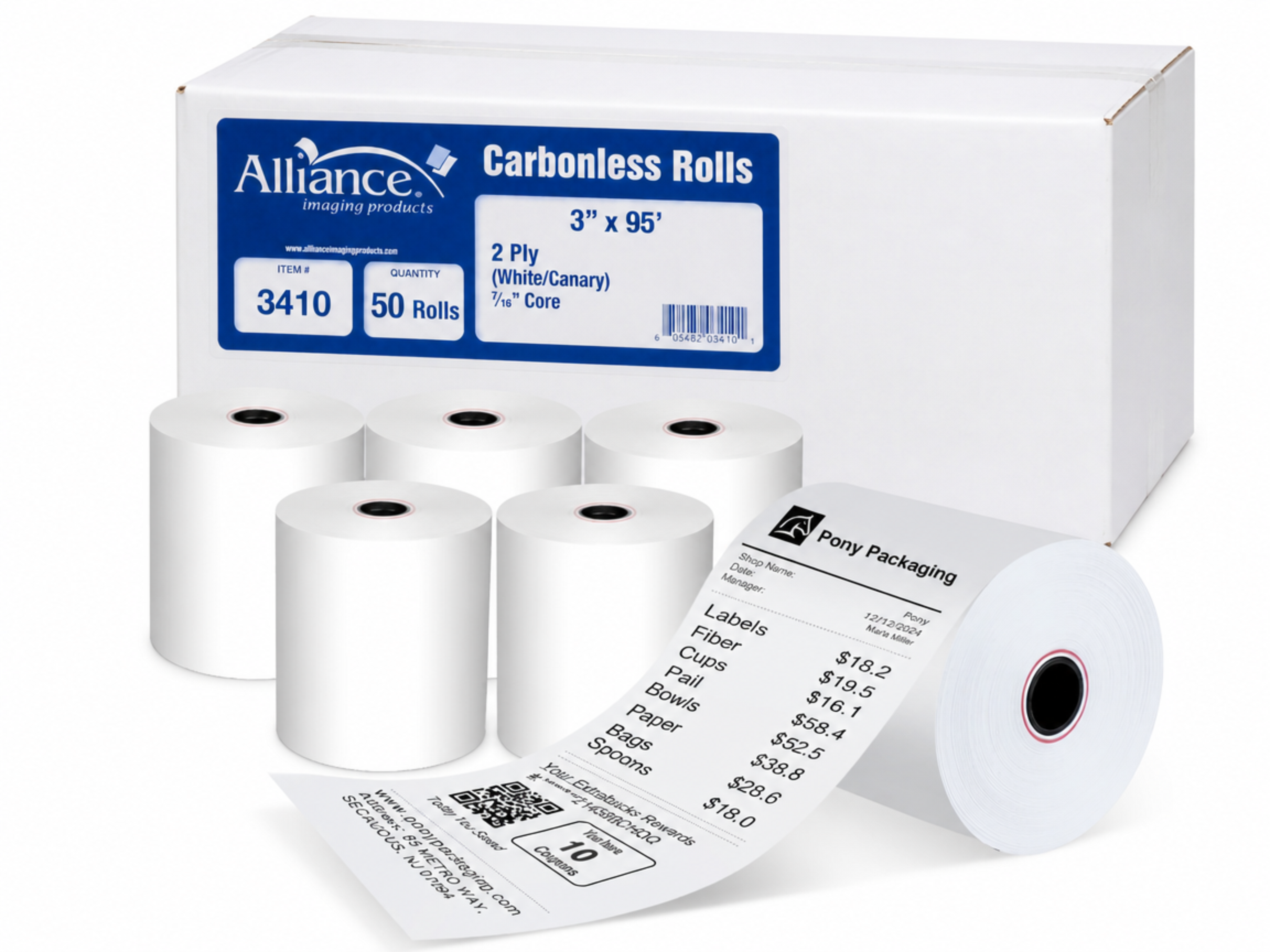 Receipt Printing Supplies